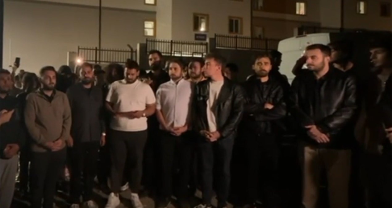 Gölbaşı KYK Yurdu’nda kalan öğrencilerden eylem