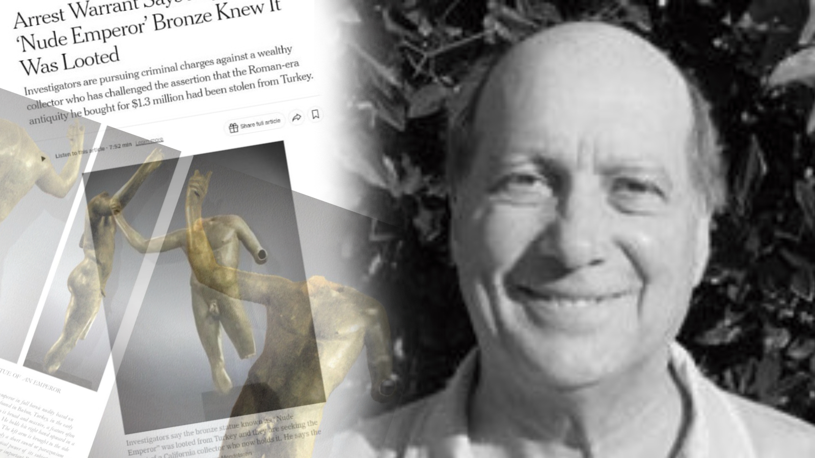 turkiyeden kacirilan heykeli satin alan koleksiyoner hakkinda tutuklama emri cikarildi uUHSlj5k