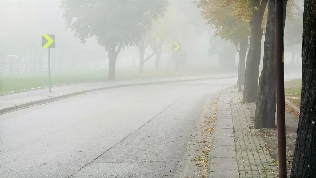 Eskişehir’de Yoğun Sis