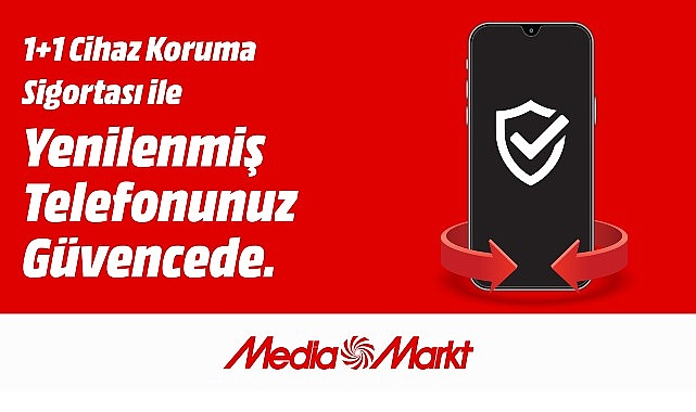 MediaMarkt Türkiye ve BNP Paribas Cardif Türkiye’den yenilenmiş cep telefonlarına +1 yıl uzatılmış garanti!