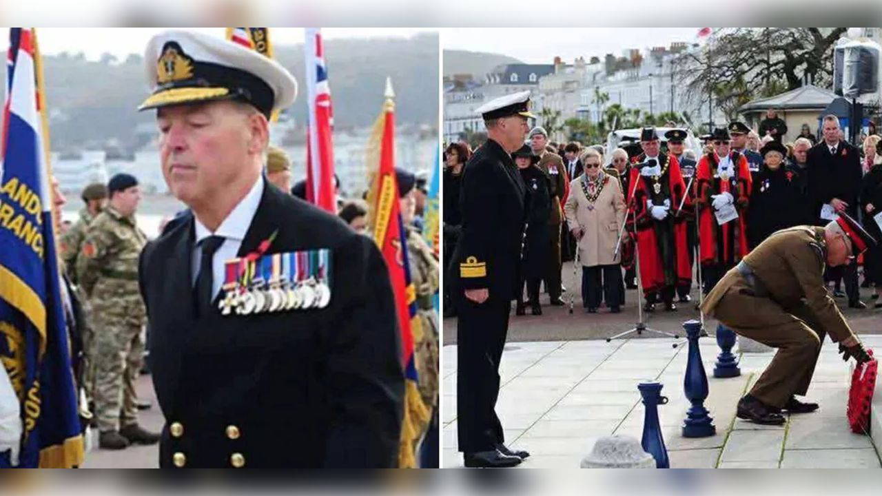 Askeri törende sahte amiral skandalı