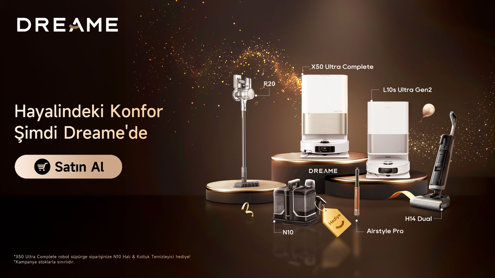 Dreame’den Kasım Fırsatları: Hayalindeki Konfor Seninle