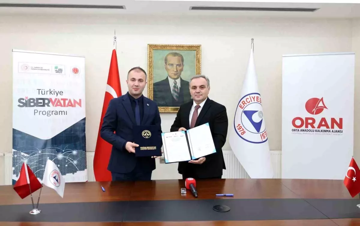 ERÜ’de ‘Siber Güvenlik Eğitimi İşbirliği Protokolü’ imzalandı