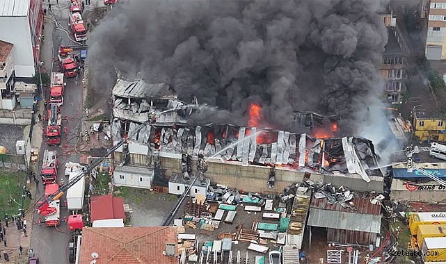İstanbul’da Korkutan Yangın!